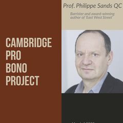 Philippe Sands Event Poster